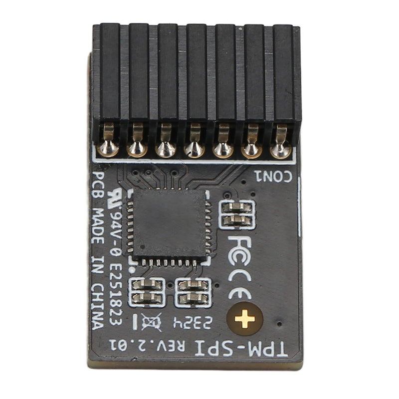 SLB 9670 SPI TPM 2.0 وحدة أمنية رقاقة تشفير سوداء ملحق لوحة الأم - Image 5