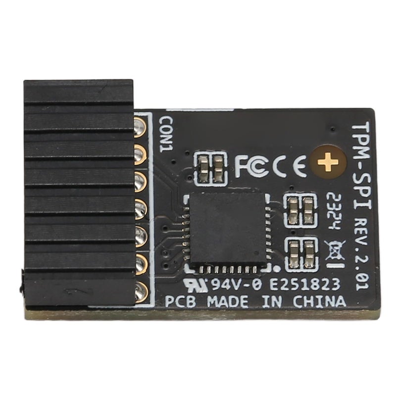 SLB 9670 SPI TPM 2.0 وحدة أمنية رقاقة تشفير سوداء ملحق لوحة الأم - Image 2