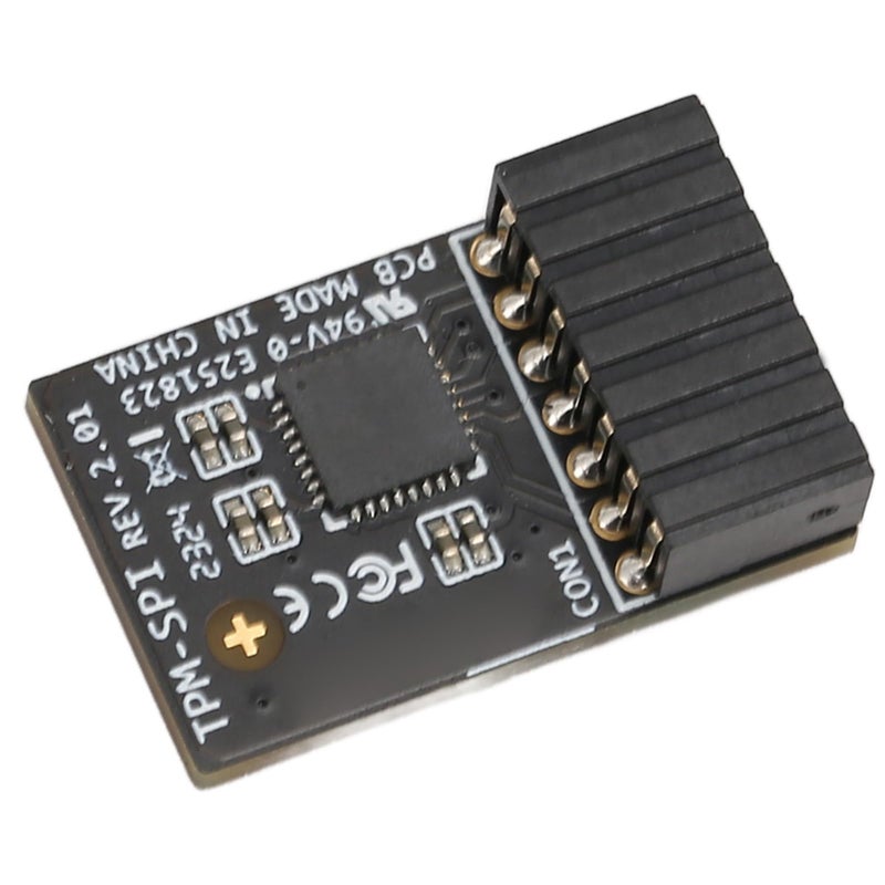 SLB 9670 SPI TPM 2.0 وحدة أمنية رقاقة تشفير سوداء ملحق لوحة الأم - Image 3