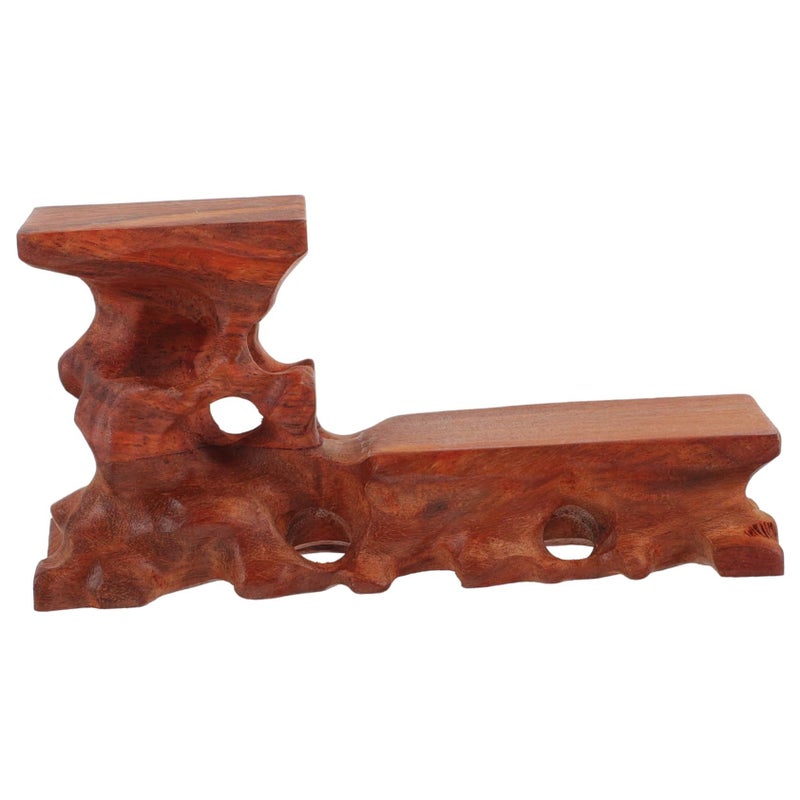 Handcrafted Rosewood Display Base for Statues Vases Antiques and Home Decor - Image 2