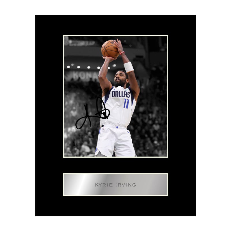 Kyrie Irving Print Signed Mounted Photo Display 01Printed Autograph Picture Print