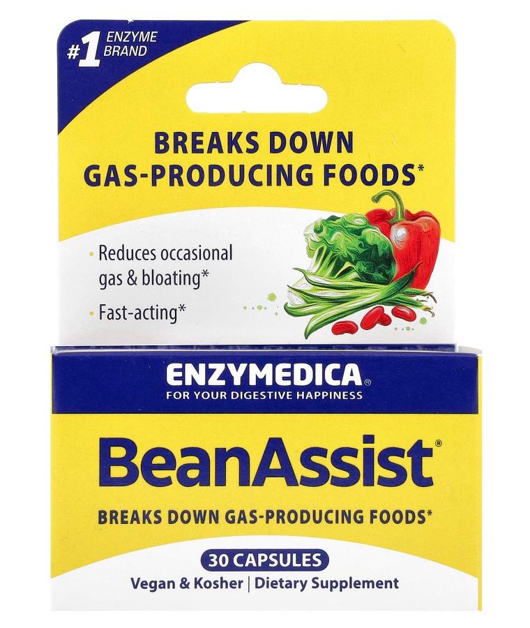ENZYMEDICA BeanAssist® 30 Capsules