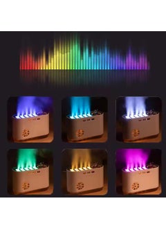 QAWACHH Qawachh Dynamic Sound Pickup Aromatherapy Humidifier Essential Oil Mute Fog Volume USB Aroma Diffusers for Office Home  - Image 2