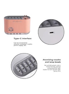 QAWACHH Qawachh Dynamic Sound Pickup Aromatherapy Humidifier Essential Oil Mute Fog Volume USB Aroma Diffusers for Office Home  - Image 5