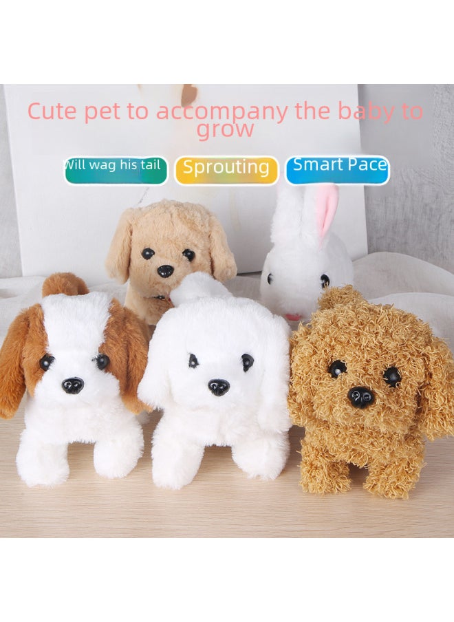 Electronic Pet Toy - Cute Cuddly Digital Hamster Realistic Fur Tail-Color:Alaska-Specifications:Without Battery (with Dog Leash)  - Image 3