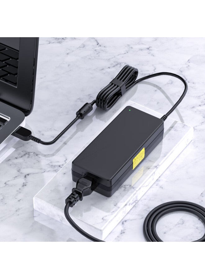 Delippo Power Adapter For Lenovo Laptops, 20v11.5a Square Port Charger Compatible With Legion Thinkbook 16p/r9000/y7000p/p70/w541