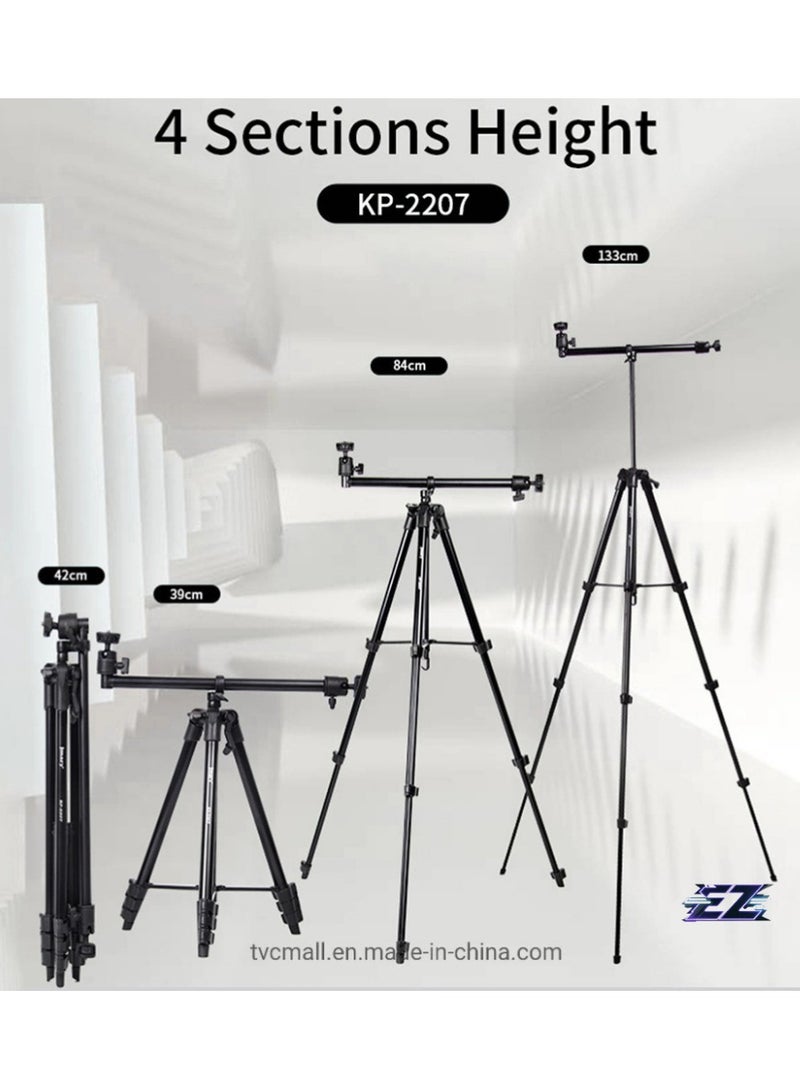 ELTRAZONE 2-in-1 Overhead and Vlogging Tripod for Professional Content Creation  - Image 2