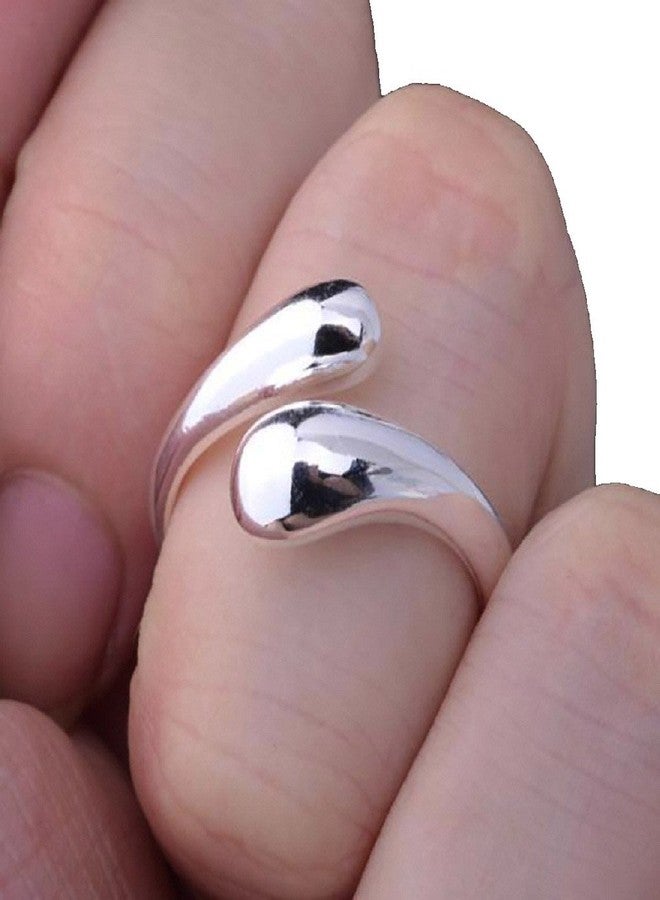 RUVEE Platinum Doves Platinum Plated Alloy Ring for Women WR0011 - Image 2