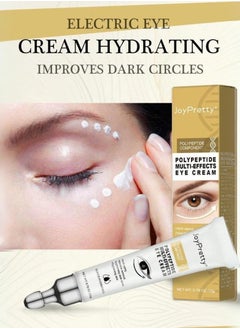 JoyPretty Polypeptide Multi Effects Eye Cream Reduce Puffiness Super Hydrating Moisturizing Peptide Eye Cream Anti Aging Anti Wrinkle Lightening Dark Circles Tightening Skin Eye Cream 20g  - Image 3