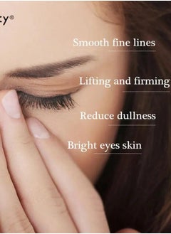 JoyPretty Polypeptide Multi Effects Eye Cream Reduce Puffiness Super Hydrating Moisturizing Peptide Eye Cream Anti Aging Anti Wrinkle Lightening Dark Circles Tightening Skin Eye Cream 20g  - Image 5