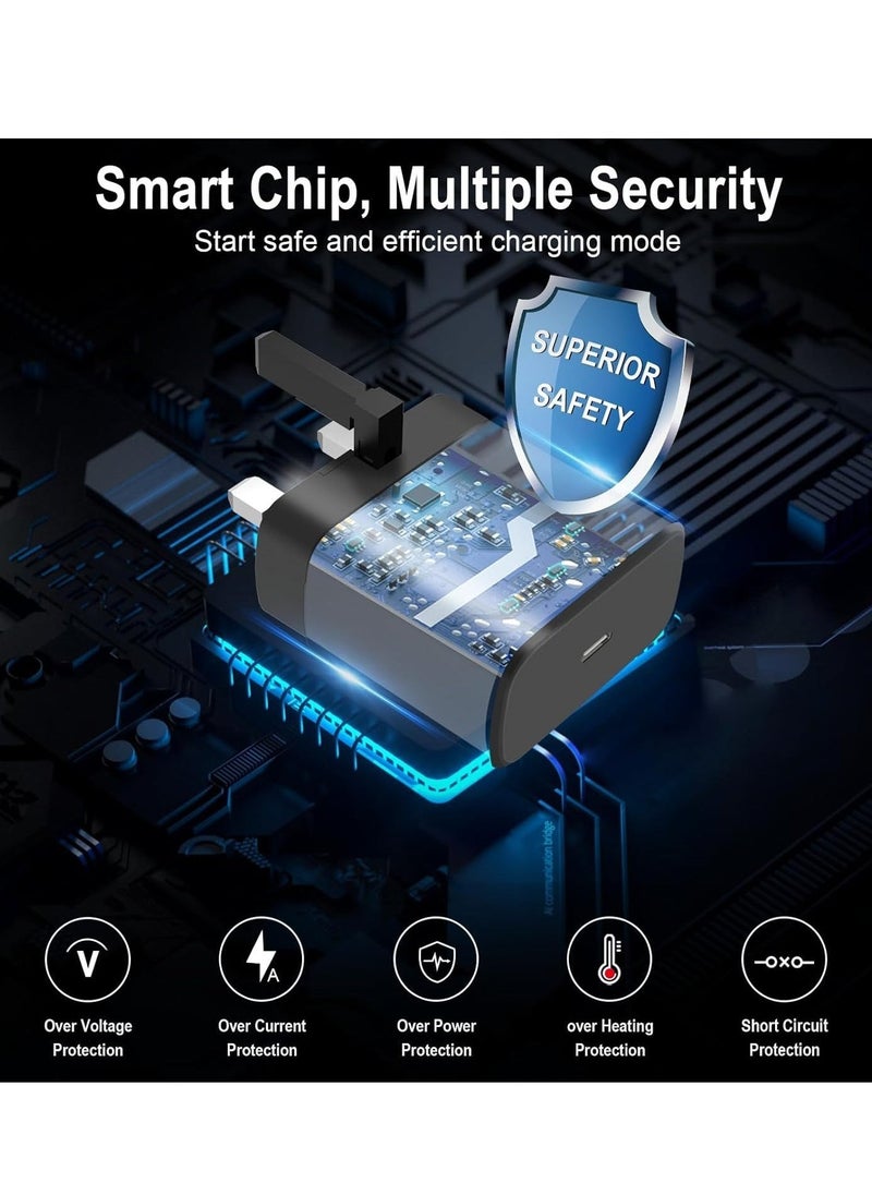 25W Super Fast USB-C Charger for Samsung: Gcstnn PPS PD3.0 Compatible with Galaxy S23 Ultra, S23+, S22 Ultra, S21+, A53 5G, A54, Z Fold - Image 3