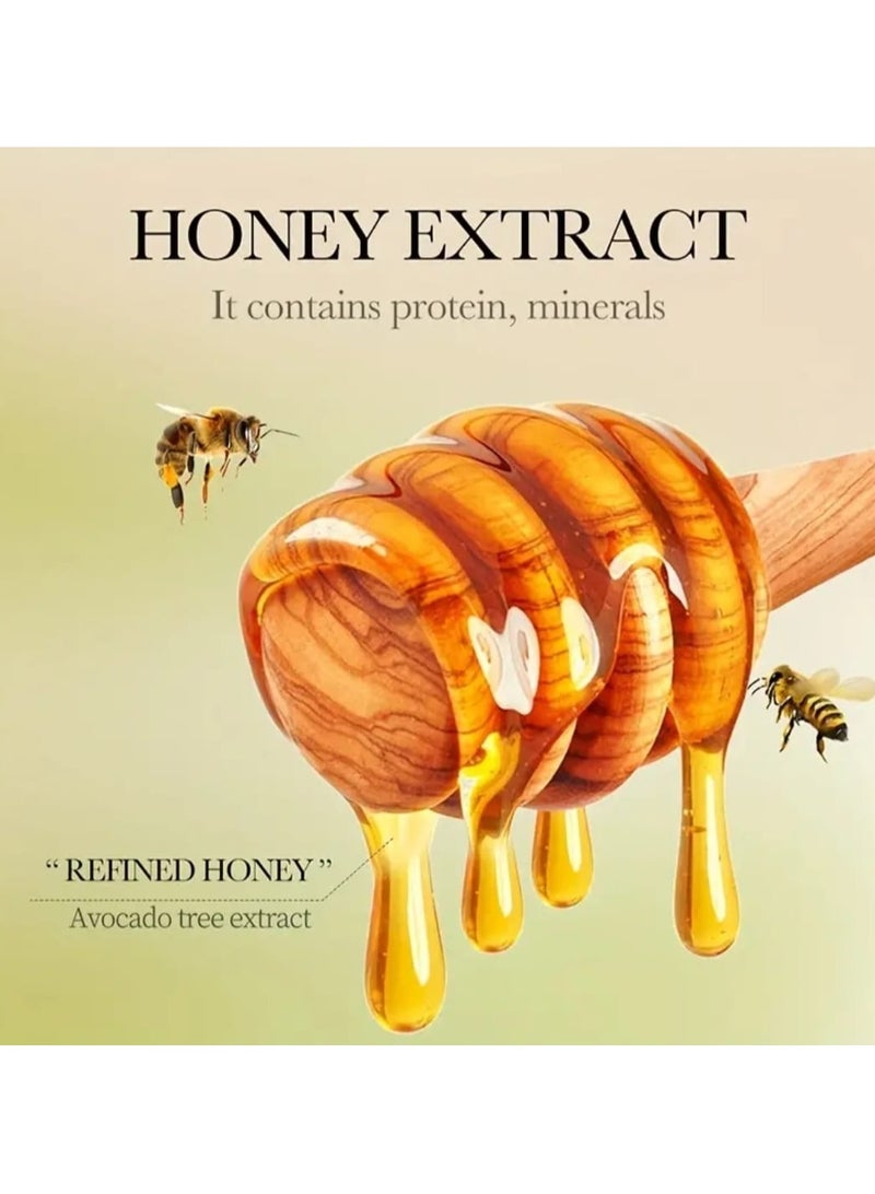 إم إي سي بلسم الشفاه بالعسل مع فيتامين هـ، بلسم أحمر الشفاه المغذي المضاد للتشقق، منتج للعناية بالشفاه - Image 4