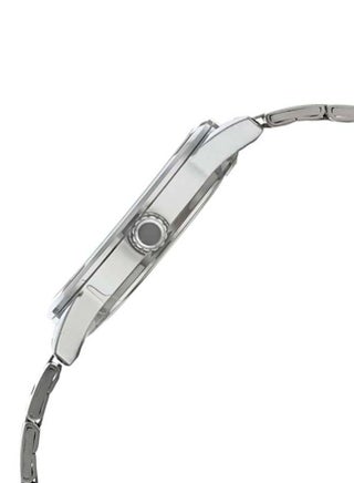 Men Stainless Steel Analog Quartz Watch MTP-V001D-1BUDF - 45 mm - Silver - view 4