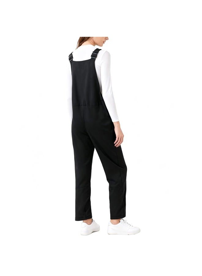Tearom Thermal Ski Bib Overalls - Snow Suits for Women with Lightweight Warmth for Skiing and Cold Weather Outdoor Activities, Black, XL - Image 2