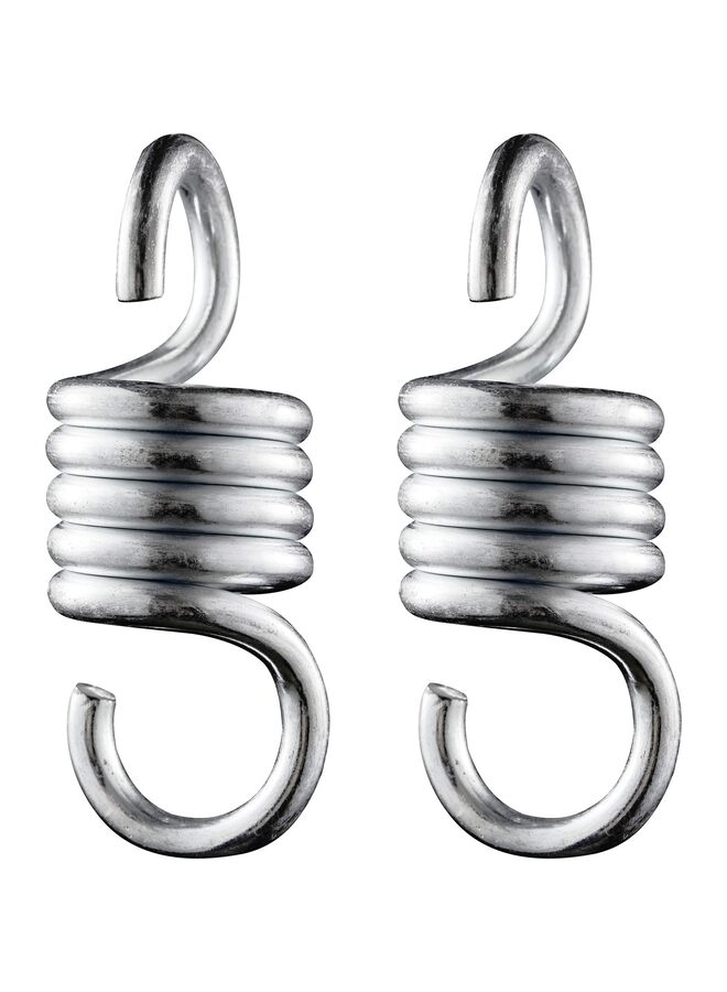 1100LBS Capacity 4INCH Heavy Duty Spring Hammock Chair Spring Porch Swing Springs Hook Suspension Swing Extension Spring for Hammock,Boxing Bag,Hanging Chair,Gym,Patio Swing Hanger 2Pie - Image 1