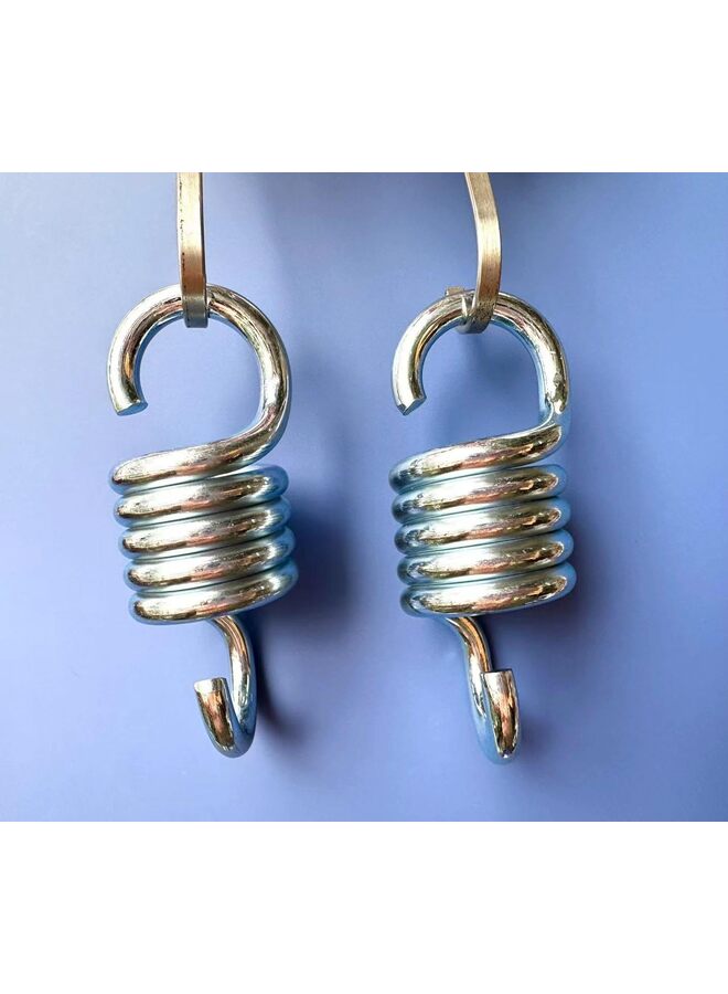 1100LBS Capacity 4INCH Heavy Duty Spring Hammock Chair Spring Porch Swing Springs Hook Suspension Swing Extension Spring for Hammock,Boxing Bag,Hanging Chair,Gym,Patio Swing Hanger 2Pie - Image 3