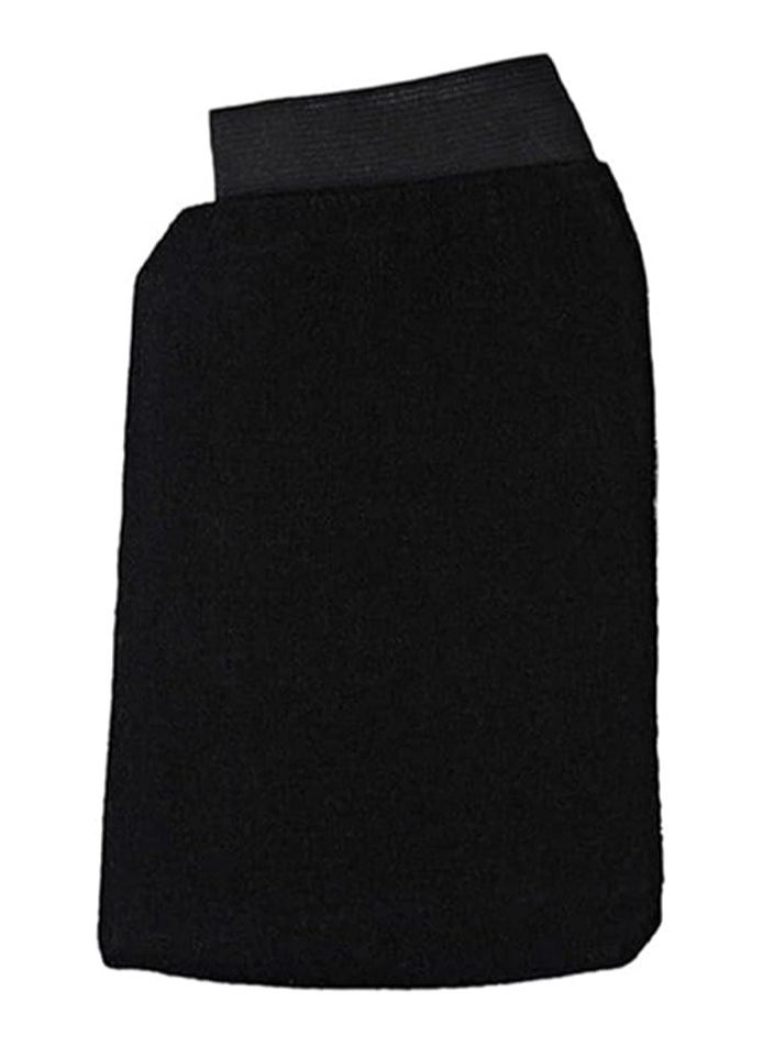 Generic - Moroccan Bath Loofah for Body Exfoliation and Dead Skin Removal Black, Brand: General - Image 1