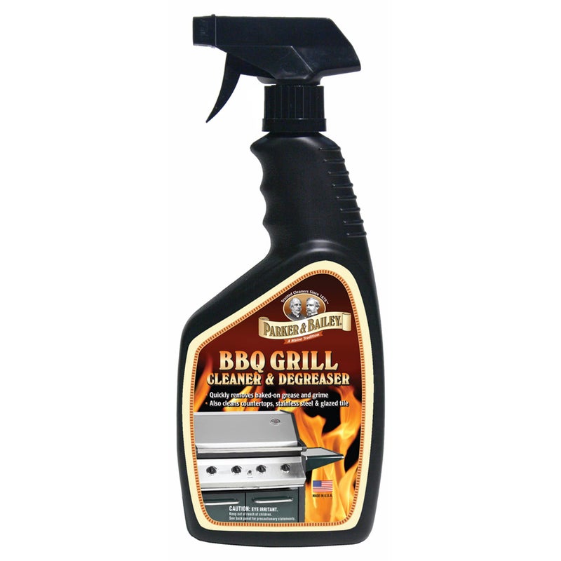 Parker & Bailey Grill Cleaner and Degreaser - BBQ Grill Cleaner Degreaser Cleaner Heavy Duty Countertop Cleaner Stainless Steel Cleaner Glazed Tile Cleaner Cleaning Supplies for Grease and Grime - Image 1