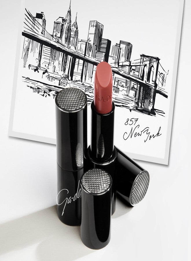GA-DE Selfie Full Cover Lipstick 857 New York 4.2 gm - Image 5