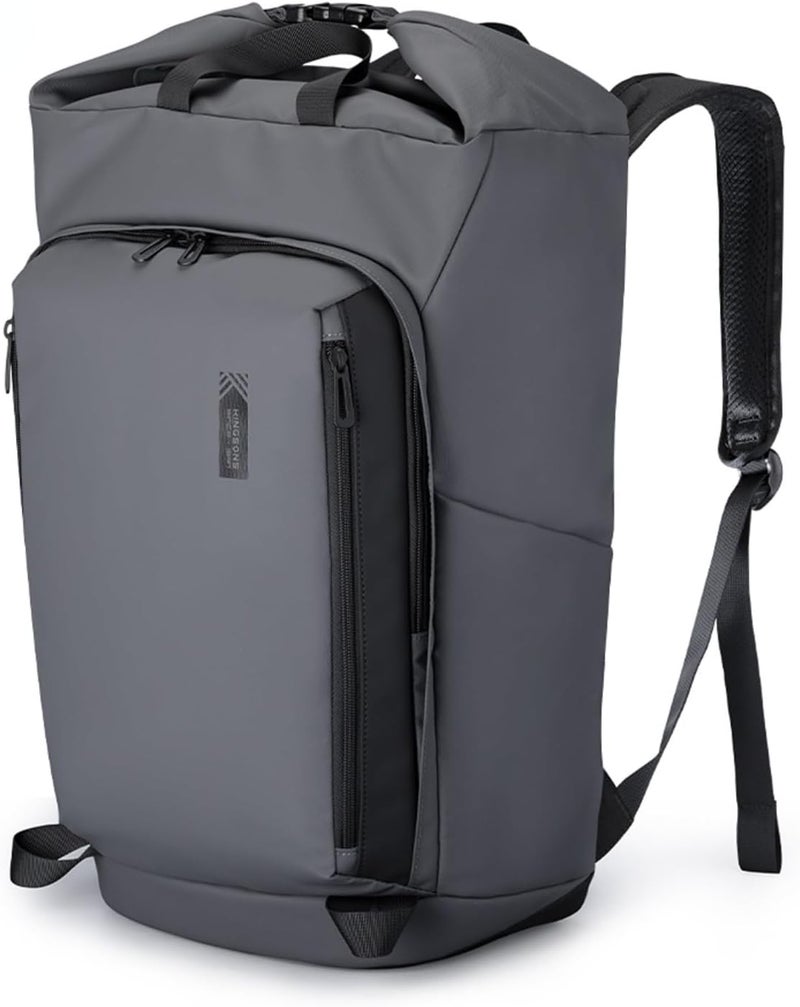 kingsons Laptop Bag Travel Backpack - Waterproof Laptop Backpack with USB Charging Port, Anti Theft Backpack for Women, Casual Daypack for Business - Image 1