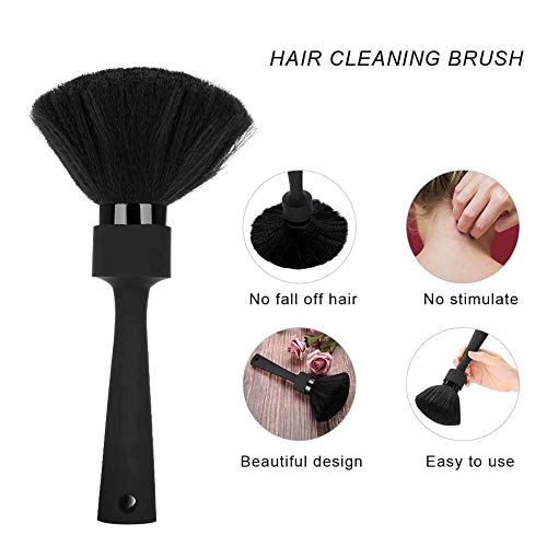 URBANMAC Hair Neck Duster Brush Salon Hair Cleaning Sweeping Brush Extend Handle Professional Hairdressing Hair Cutting Styling Cleaning Brushes - Image 3