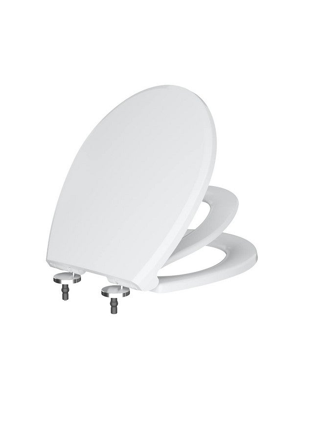 RT مقعد مرحاض دائري R&T مع مقعد تدريب على استخدام المرحاض مدمج، مقعد للأطفال يغلق ببطء يناسب البالغين والأطفال، سهل التركيب والتنظيف - Image 3