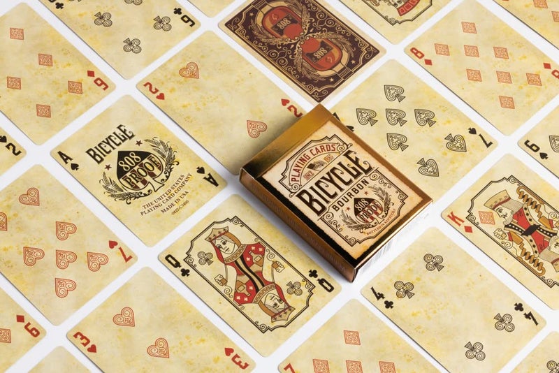 Bicycle Bourbon Playing Cards Brown' - Image 5