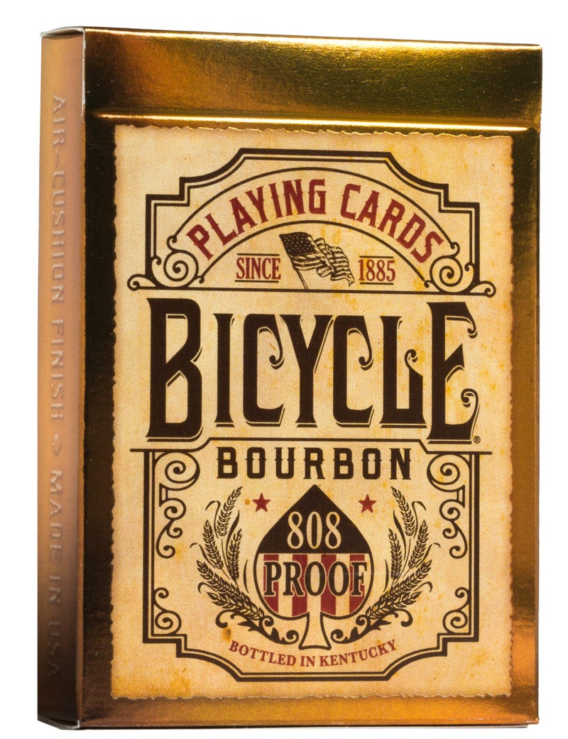 Bicycle Bourbon Playing Cards Brown' - Image 1