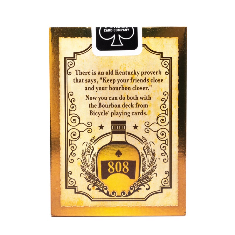 Bicycle Bourbon Playing Cards Brown' - Image 4