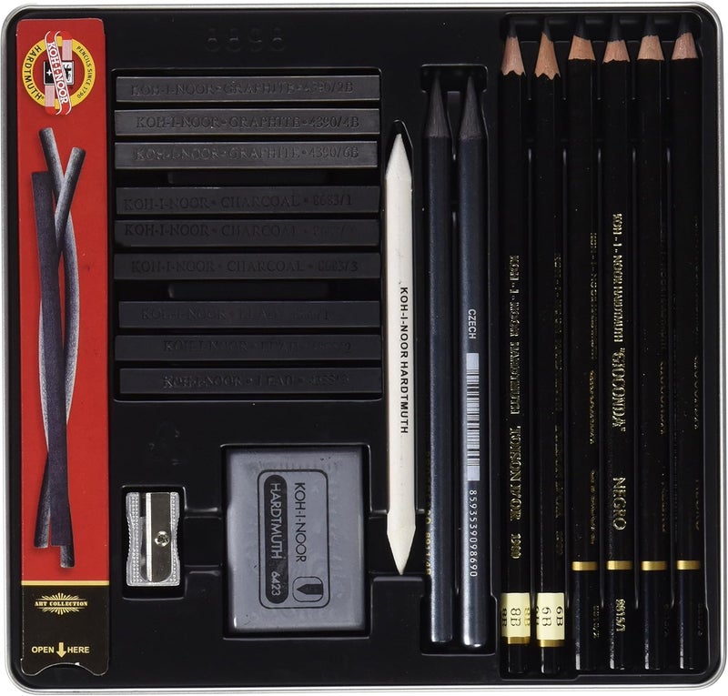 KOH-I-NOOR Gioconda Drawing Set, 23 Pcs 8898 - Image 1