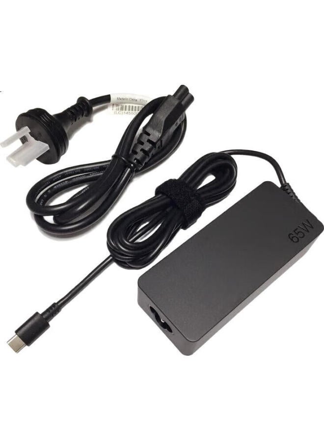 Thinkpad Lenovo (Thinkpad) Original Laptop Charger, Type-C Power Adapter, 20V 3.25A 65W, Usb-C Interface Charger - Image 2