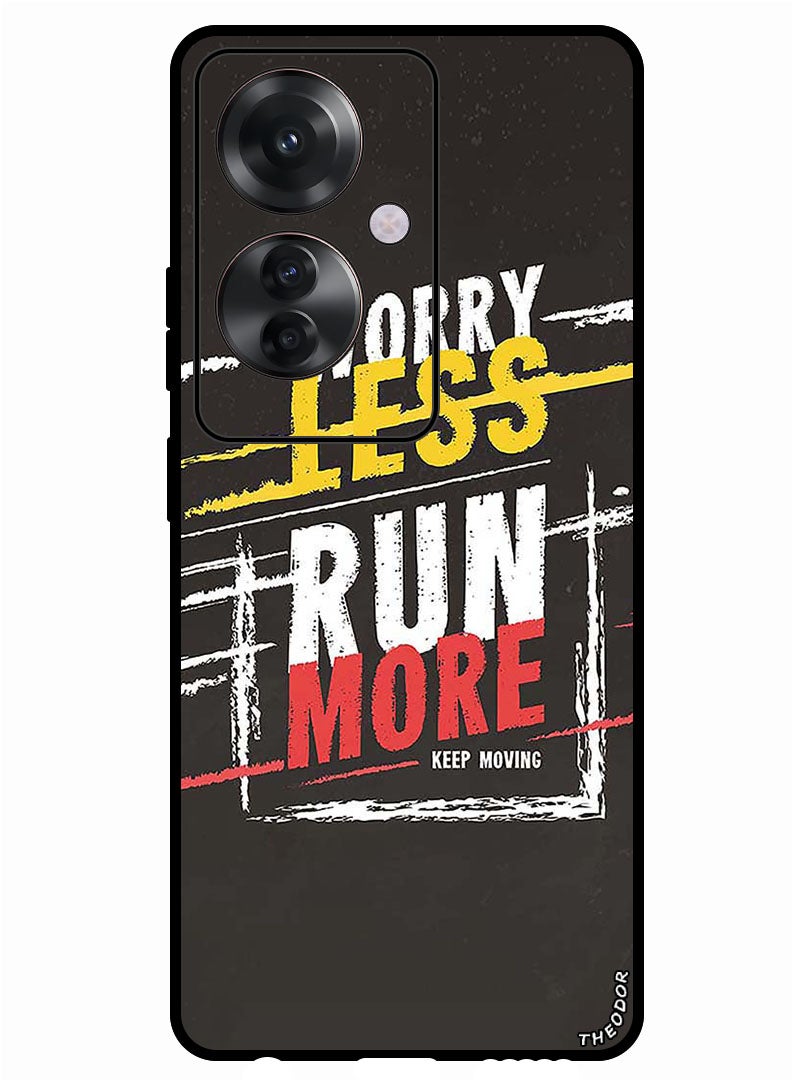 Theodor Protective Case Anti Scratch Shock Proof Bumper Cover For Oppo Reno 11F Worry Less - Image 1