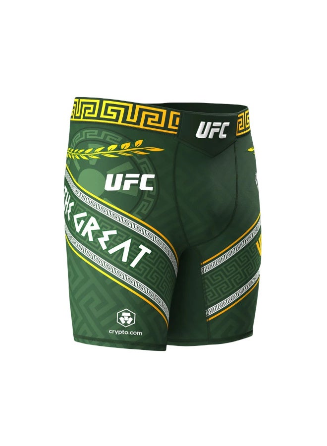 VENUM MENS UFC UNRIVALED BY VENUM ALEXANDER VOLKANOVSKI VALE TUDO SHORT GREEN - Image 2