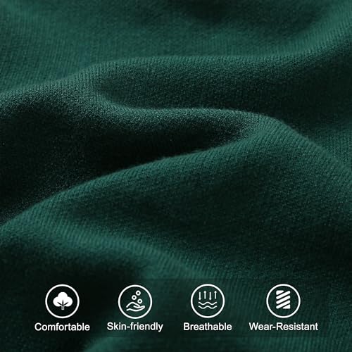 CARETOO Toddler Baby Boys Sweater Christmas Knitted Red Green Pullover Sweatshirt Long Sleeve Crew Neck Tops Fall Winter Clothes(Green 18-24M) - Image 3