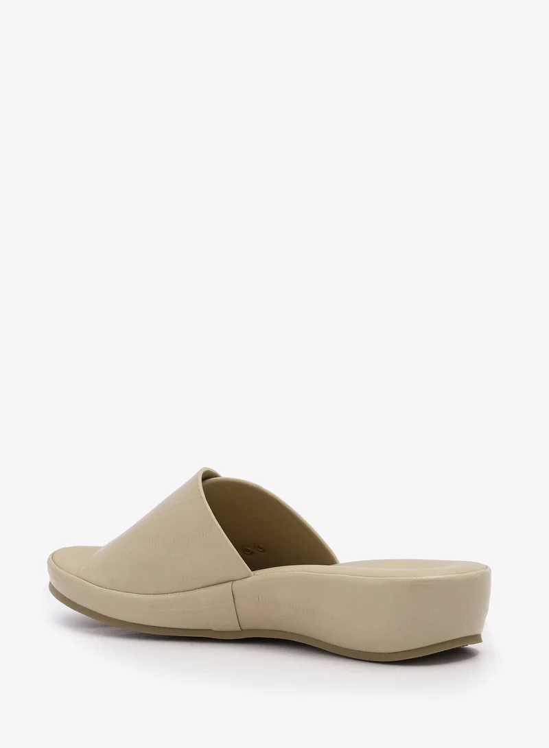 Lorianne Navitha - Wedge Slide Sandals