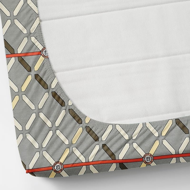 NEW LEAF Pure Cotton All Round Elastic Fitted Bedsheets for Double Bed with 2 King Size Pillow Covers 220 TC Supersoft |Wrinkel Free Bed Cover Size - 72x78+10 inches, Grey - Image 2