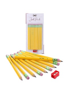 Mr. Pen Jumbo Pencils, 10 Pencils And 1 Sharpener, Big Pencil, Fat Pencils, Jumbo Pencils For Preschoolers, Fat Pencils For Kindergarten, Thick Pencils, Big Pencils For Preschoolers, Large Pencil.  - Image 1