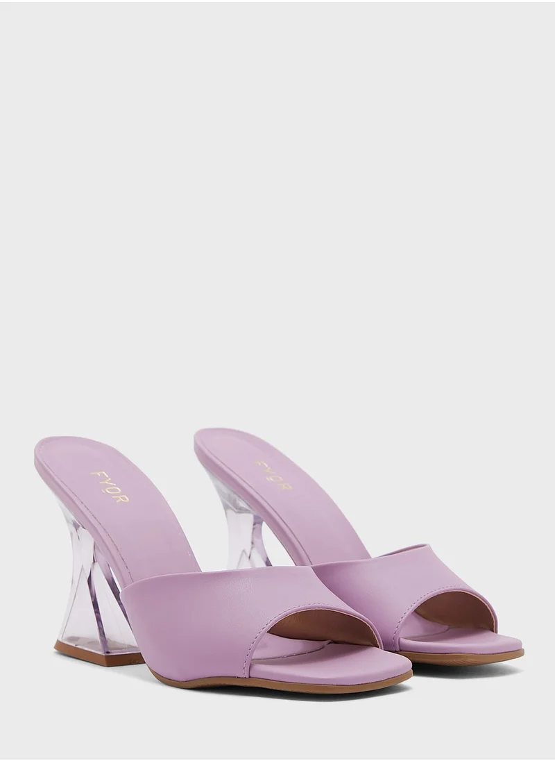 FYOR Casual High Heel Sandals
