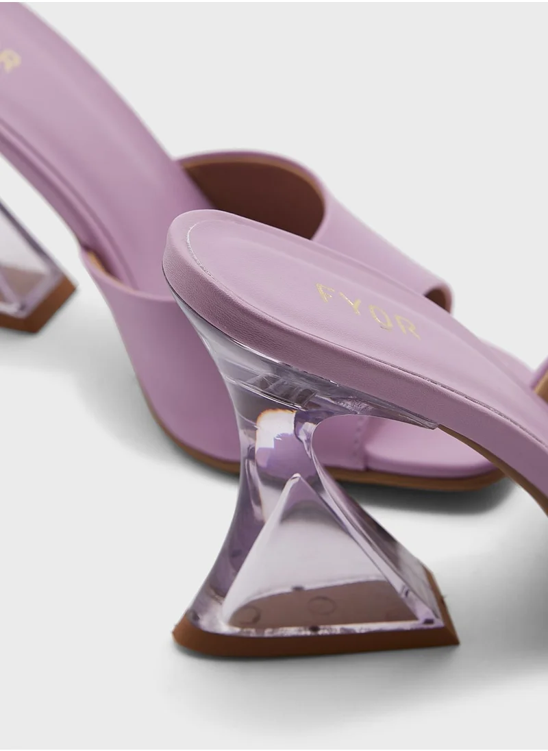 FYOR Casual High Heel Sandals