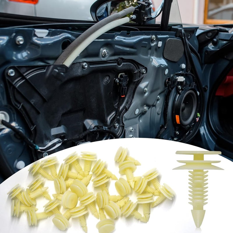 Gistilli 30pcs Door Trim Panel Retainer Clips - Image 5