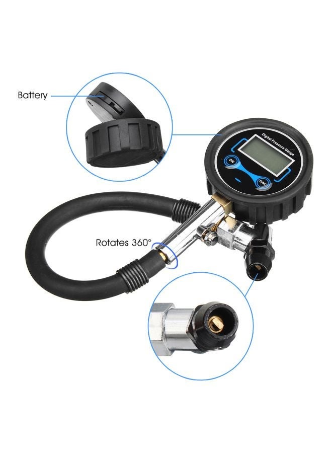 MUNTAQI Digital Tire Air Pump Pressure Gauge Tester - Image 4