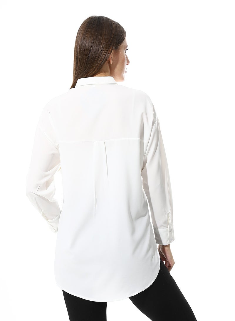 Master Jeans Women’s Casual Long Sleeves Shirt - Image 3