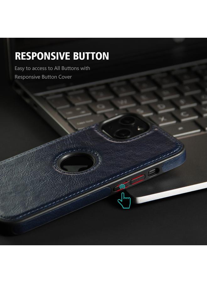 S-TOP Case For iPhone 13 Pro Leather Texture Stitching Phone Case - Image 2