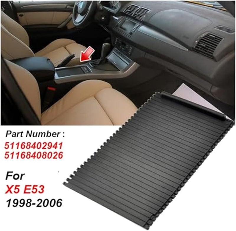 Wivplex Car Center Console Roller Shutter Cover - Image 2