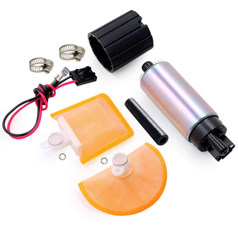 JCCGLOBAL Fuel Pump GSS342 255LPH Compatible with Acura Buick Dodge Eagle Ford Honda Mazda Mitsubish Nissan Oldsmobile Subaru Toyota - Image 2