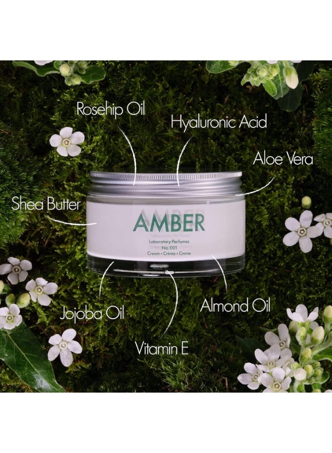 Laboratory Perfumes Amber Cream 200ml - Image 2