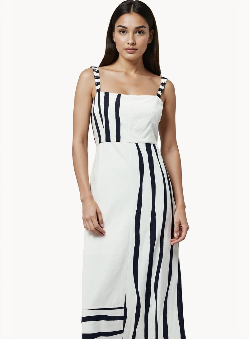 فرنش كونكشن فستان جينيفيف أرييت ميدي - Image 1