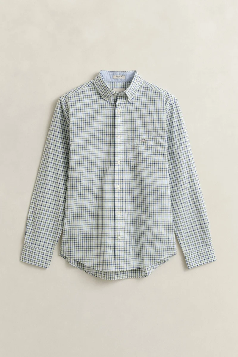 GANT  Regular Classic Poplin Check for Men | Best Price UAE