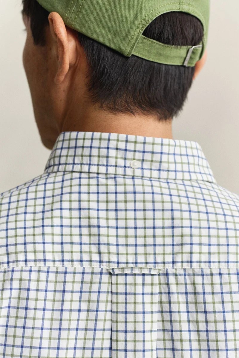GANT  Regular Classic Poplin Check for Men | Best Price UAE