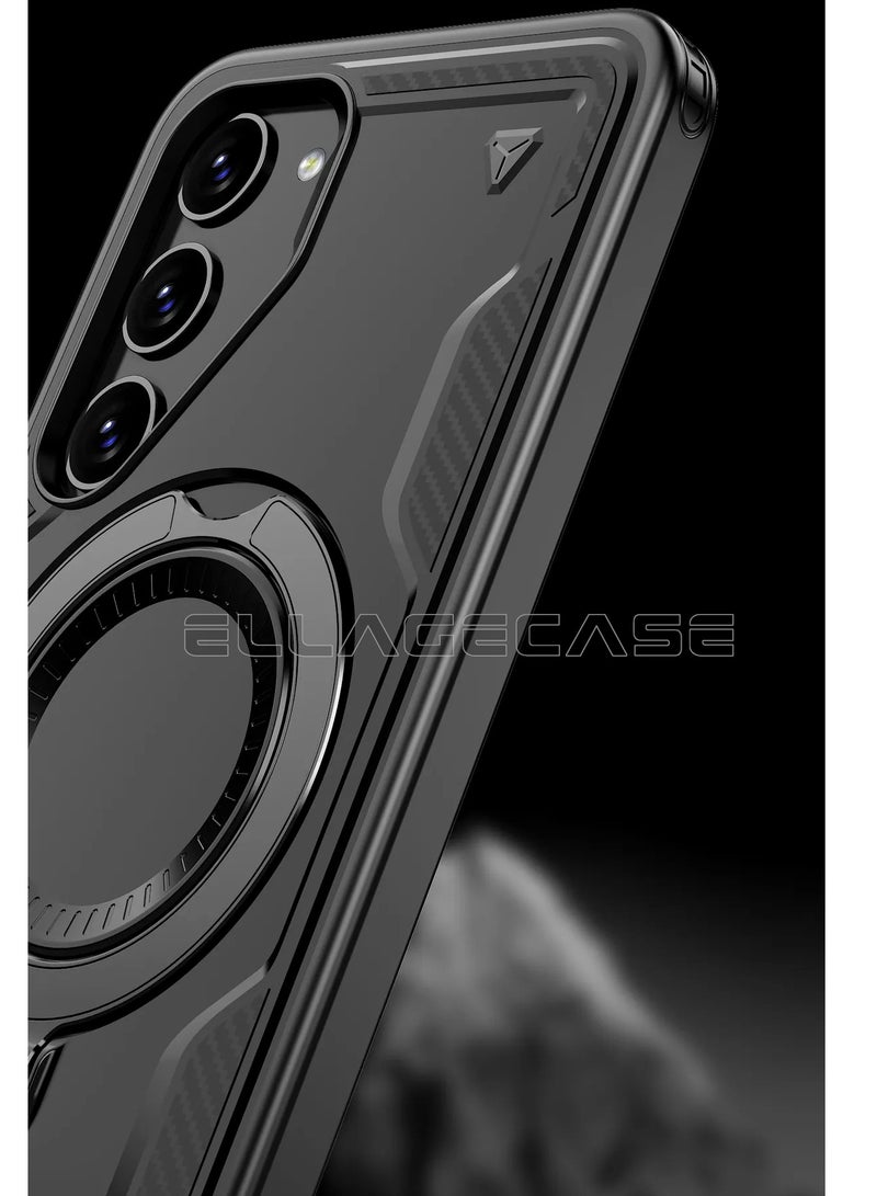 ELLAGECASE حافظة واقية مع حلقة لهاتف سامسونج جالكسي S23 بلس - Image 4